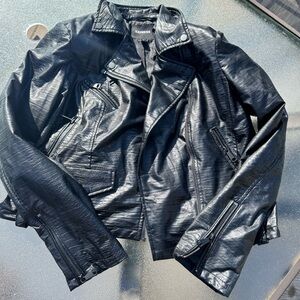 Express leather jacket